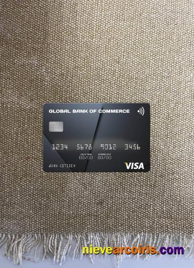 Antigua and Barbuda Global Bank of Commerce visa card photolook